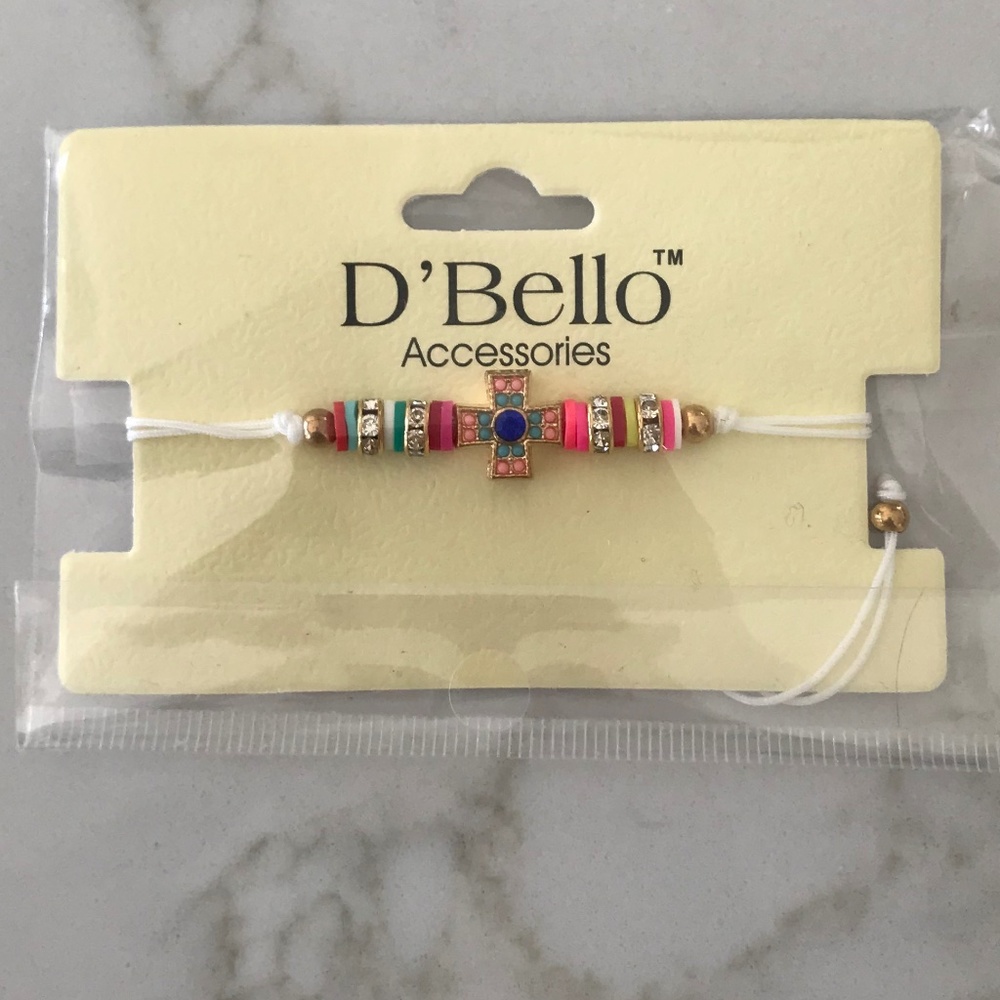 NWOT Cross Bright Pinks Bracelet Cross Easter